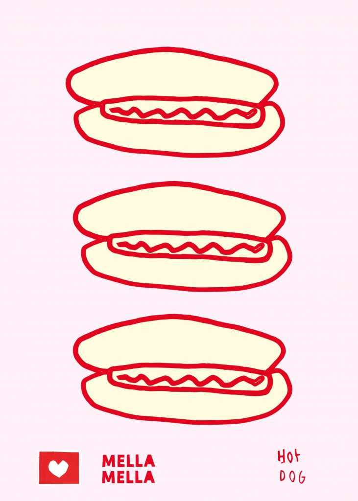 Hotdog poster
